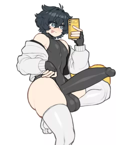 [FB4F] Who wants to help a horny, hung femboy out with his insatiable breeding kink? 💖