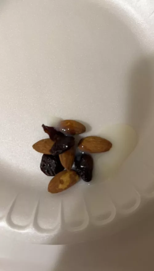 First time with trail mix