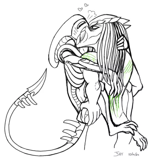 [FM] Alien x Predator (art by me)