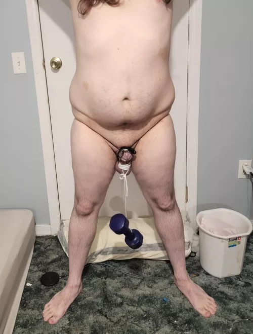 Forced to stand still for 1 hr with 10lbs