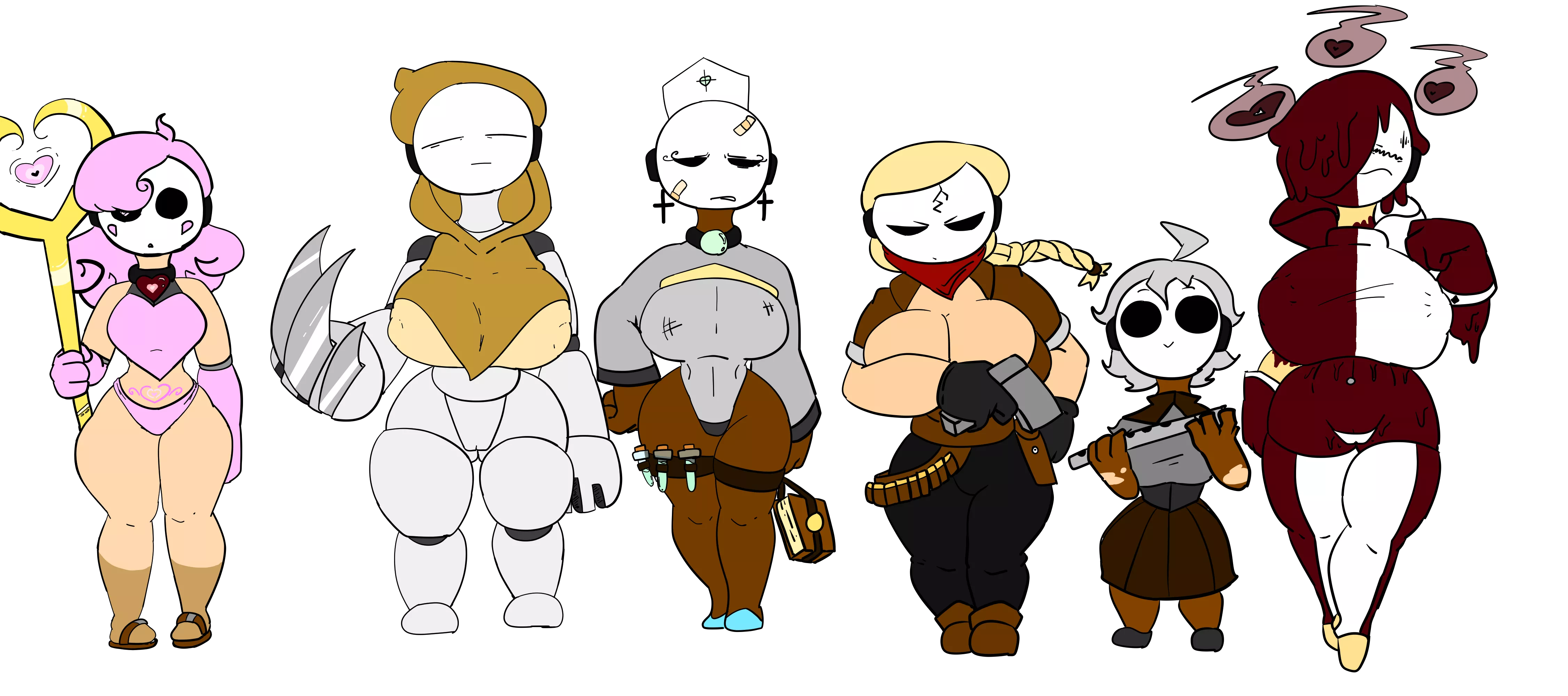 Friend commissioner me to draw adventurer shygals, did i do a good job?