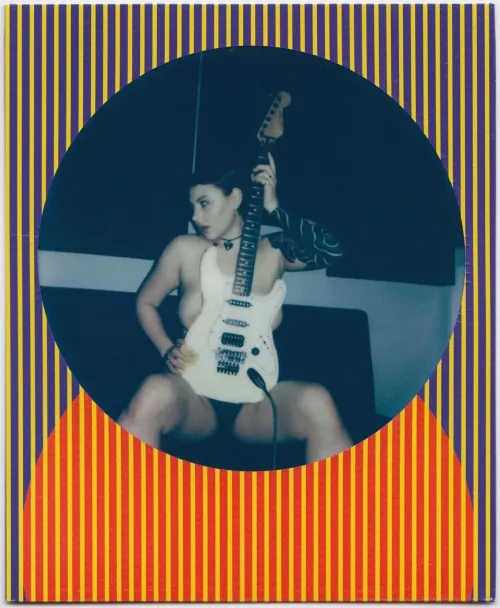 Girl with a guitar