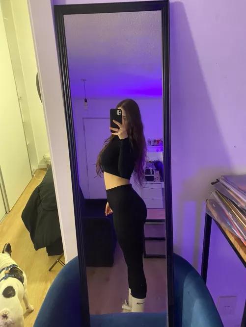 gym ootd :), what do you think my focus was todayyy