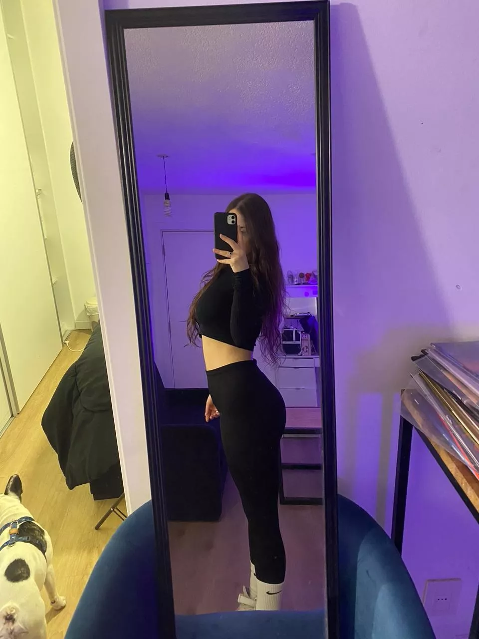 gym ootd :), what do you think my focus was todayyy