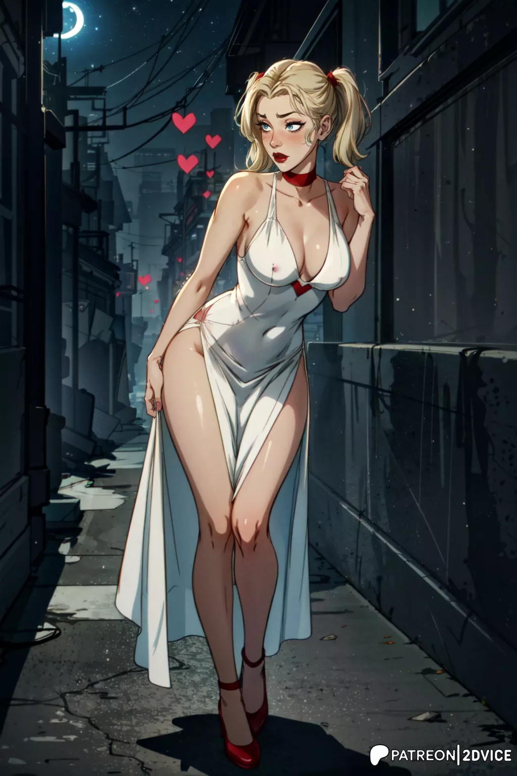 Harley at night (2DVice)