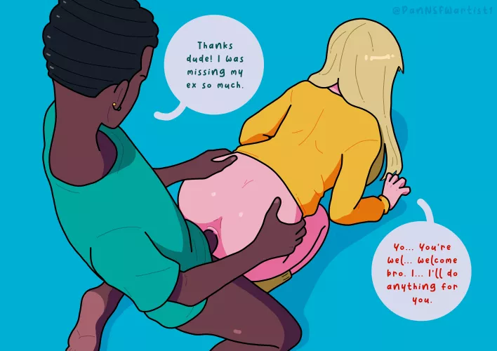 Helping out a bro (@PanNSFWartist1) [OC]