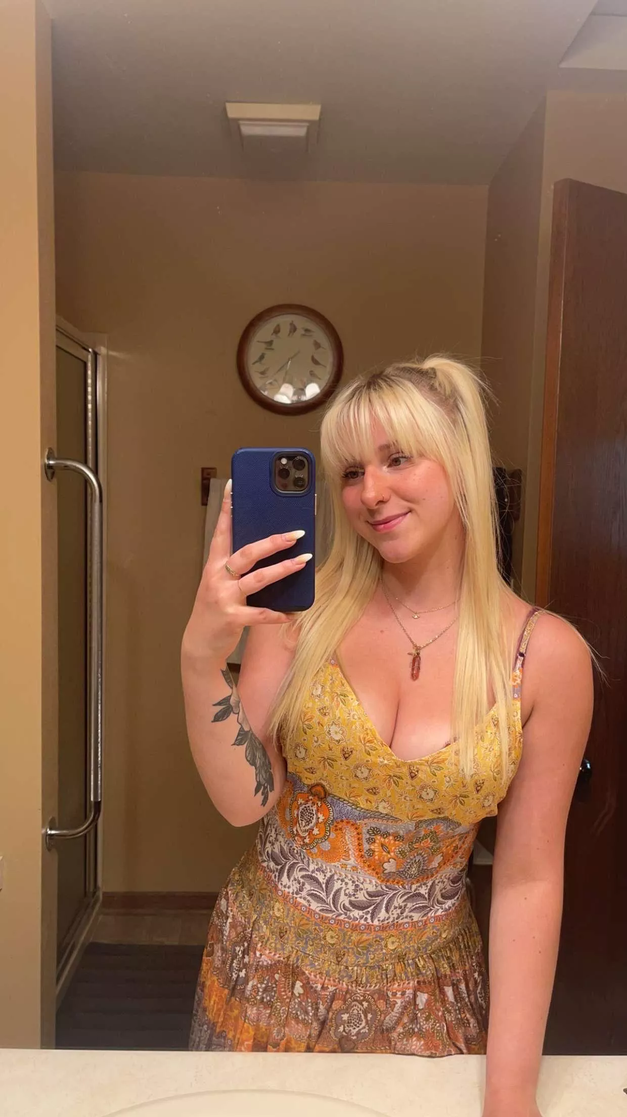 How do I look in this dress?