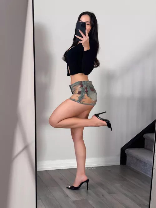 How do my legs look in heels?
