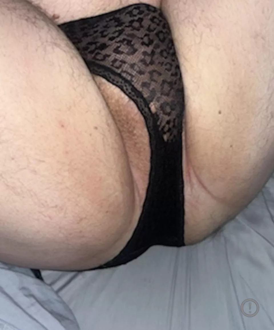 I caught my husband in my panties so I made him pose