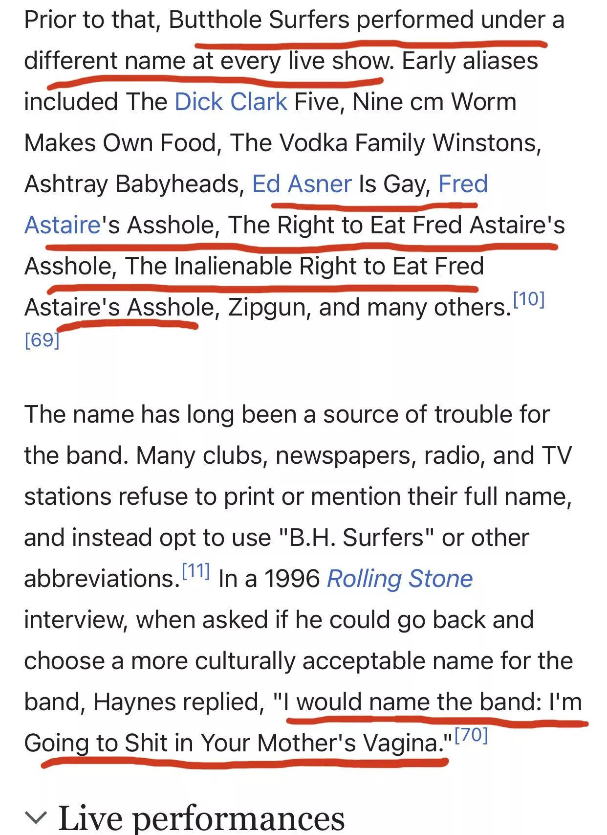 I had no idea that the Butthole Surfers rocked this hard