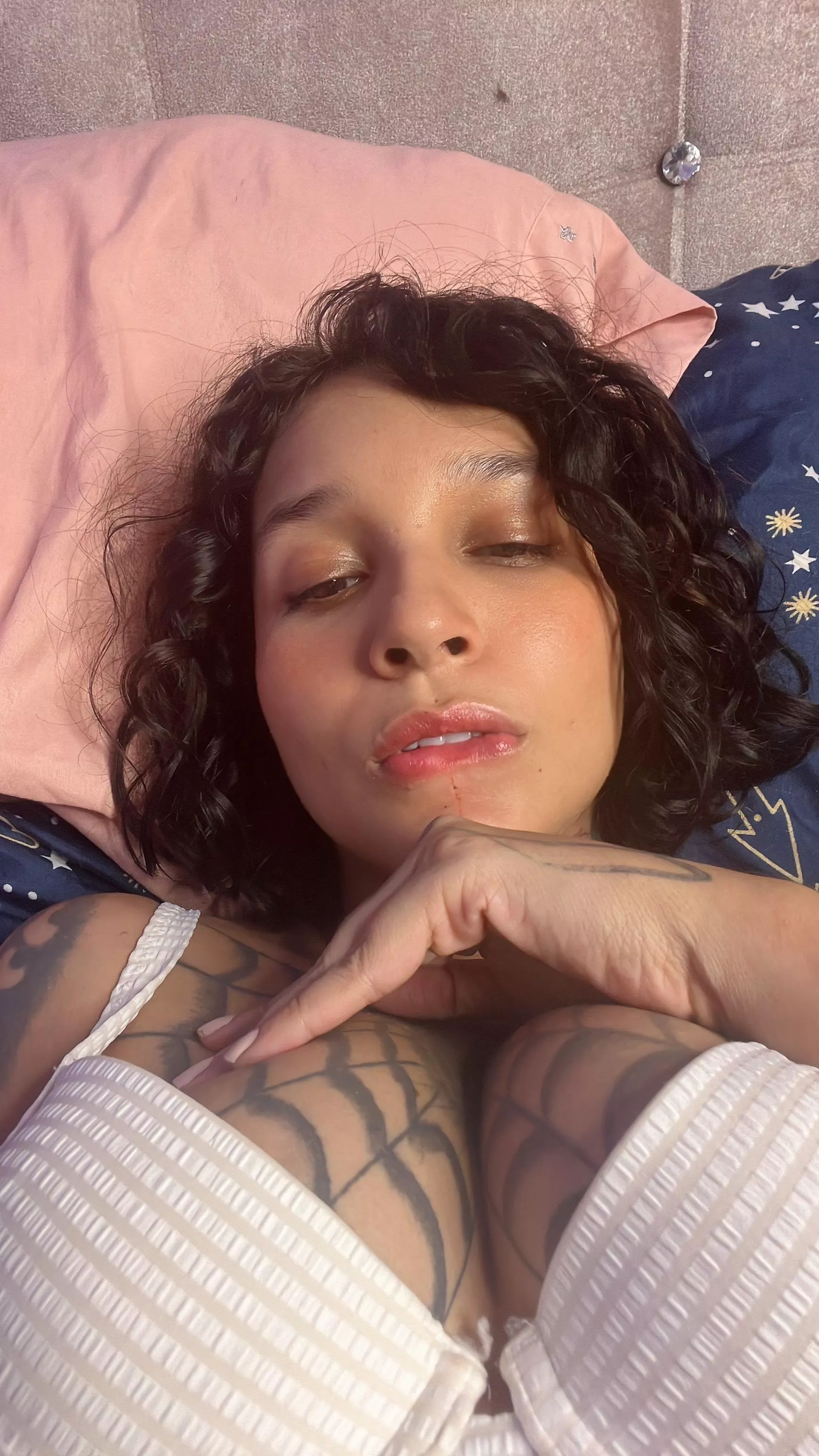 I have to make do with the face that God gave me...