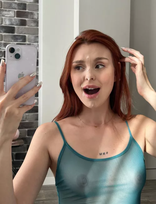 I love a man who cum on his face