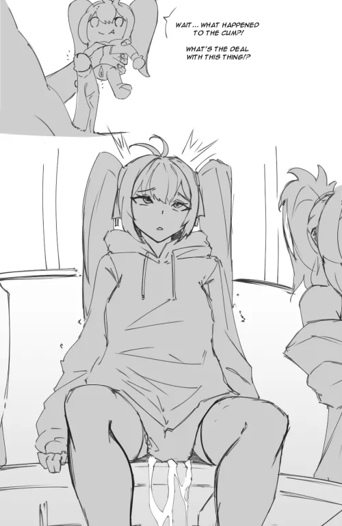 I want a doll to have a magic link to my pussy, some people could fuck me anytime anywhere ~