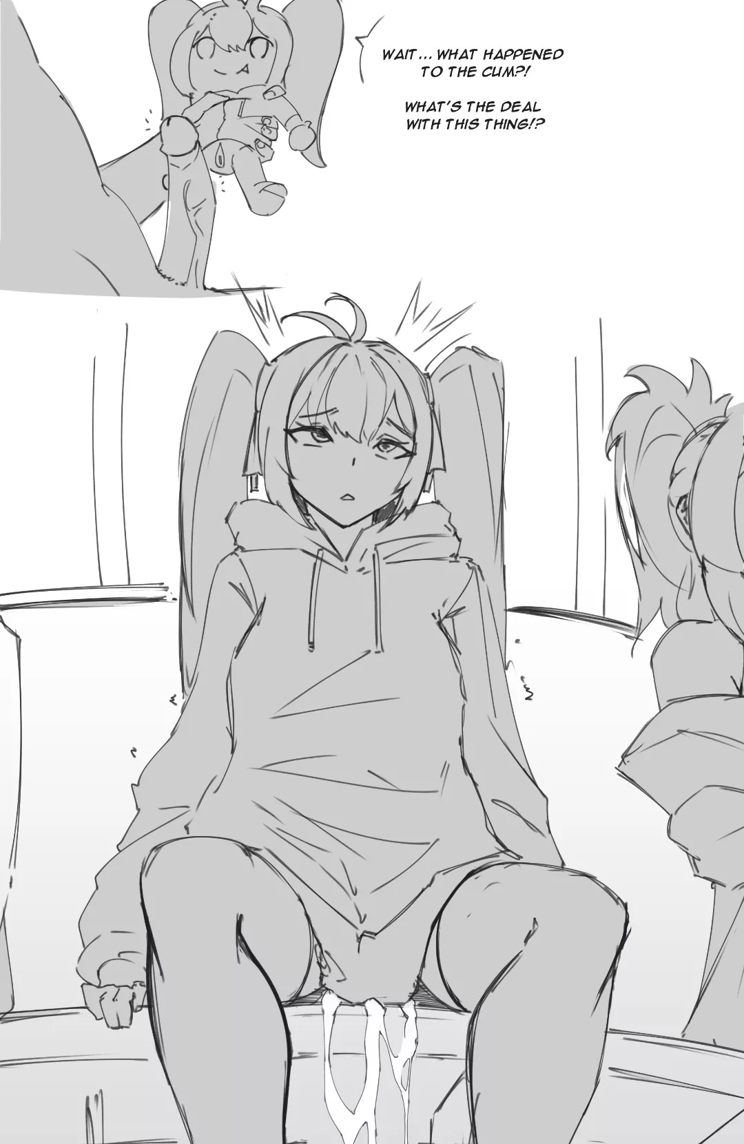 I want a doll to have a magic link to my pussy, some people could fuck me anytime anywhere ~