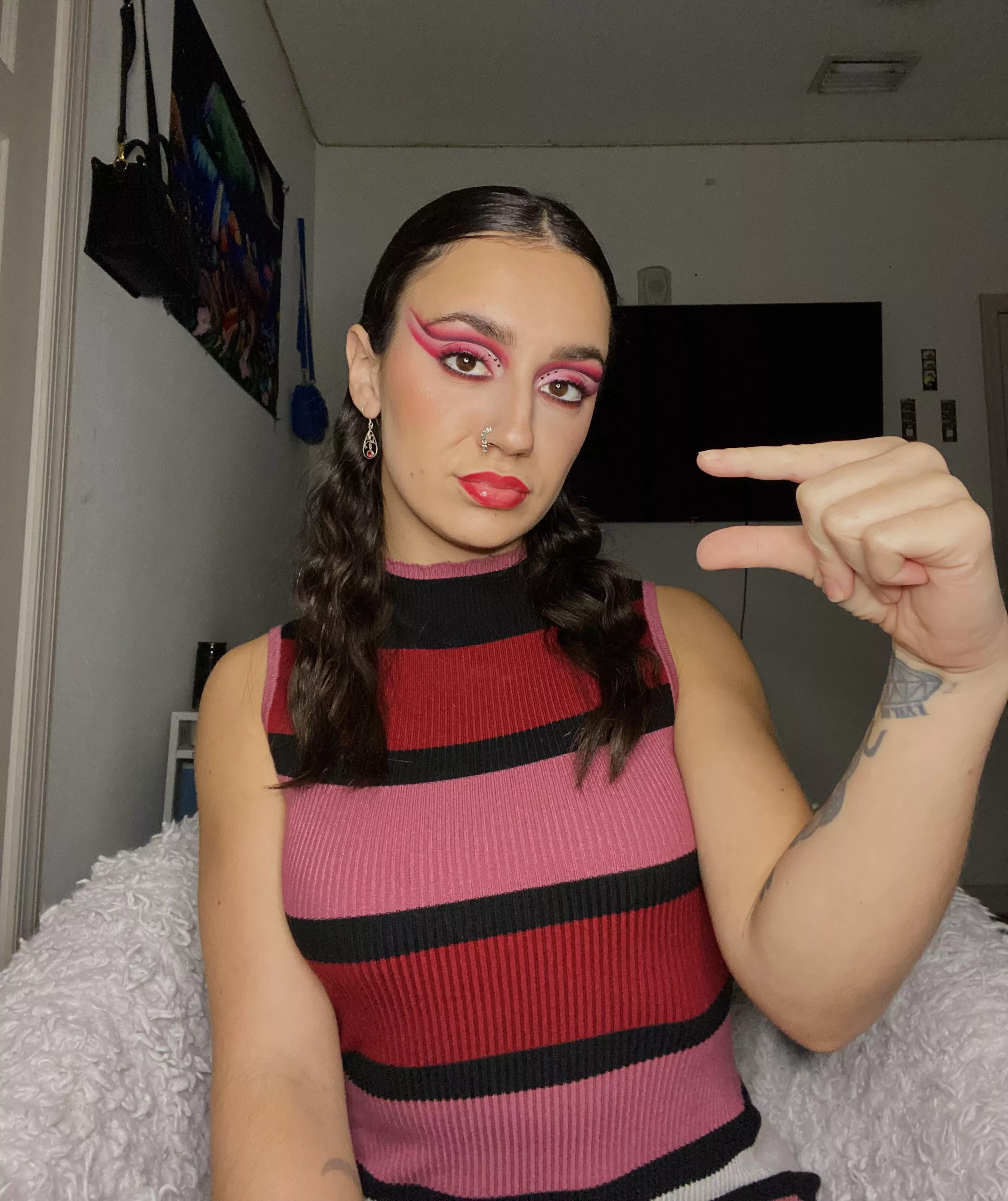 I want you to beg to be humiliated and spoil me like the little simp you know you are 