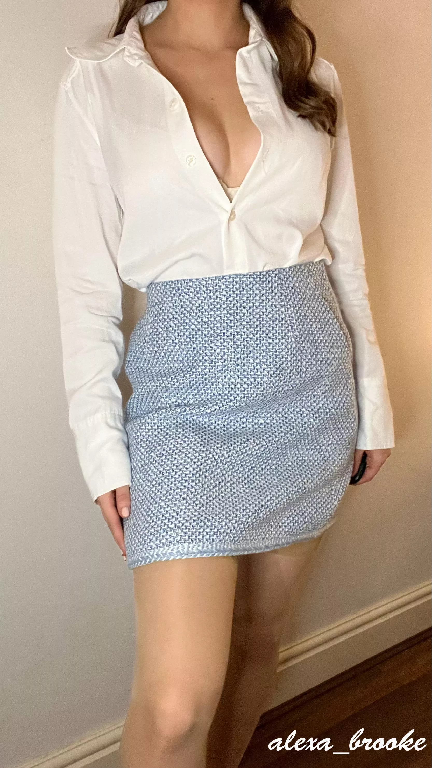 I wonder what my boss will think of my outfit today