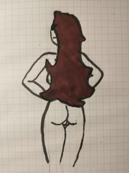 jaiden showing her ass (by me)
