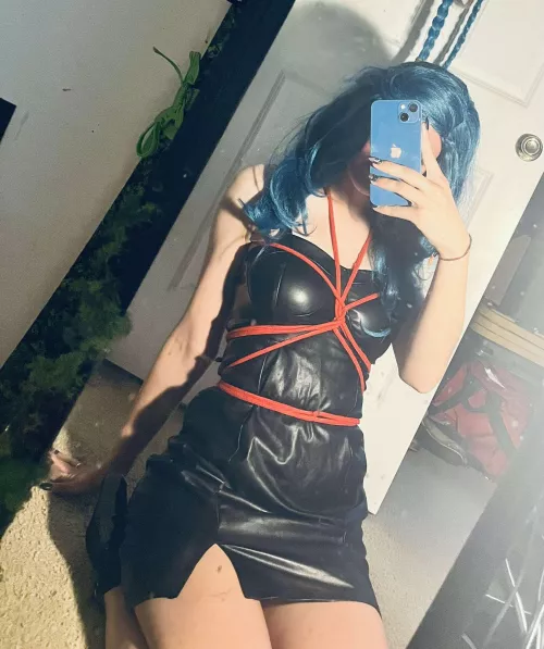 Just a bit tied up 😉