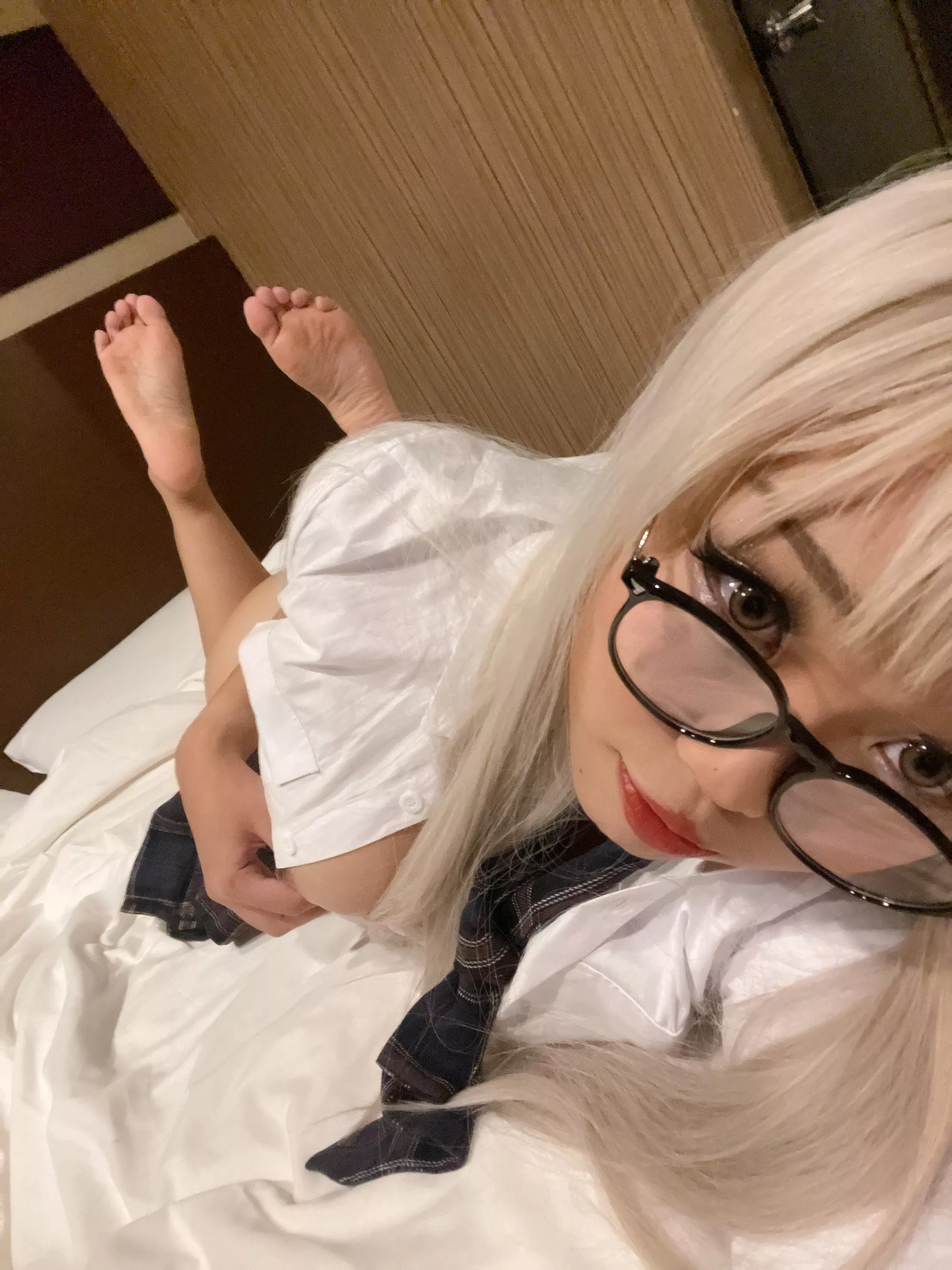 Just the right amount of cleavage