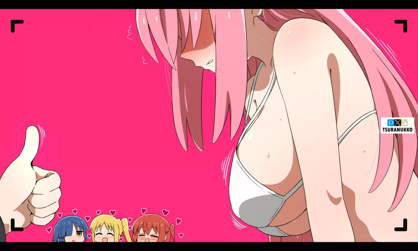 Kessoku Band Wants More Views, Art by me (@Tsuranukko)