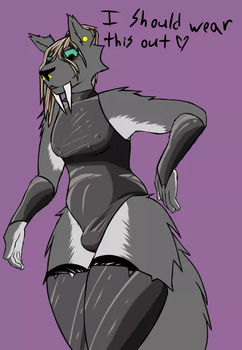 Kinktober/locktober day 11 - Latex  [T] (TrichterNET)