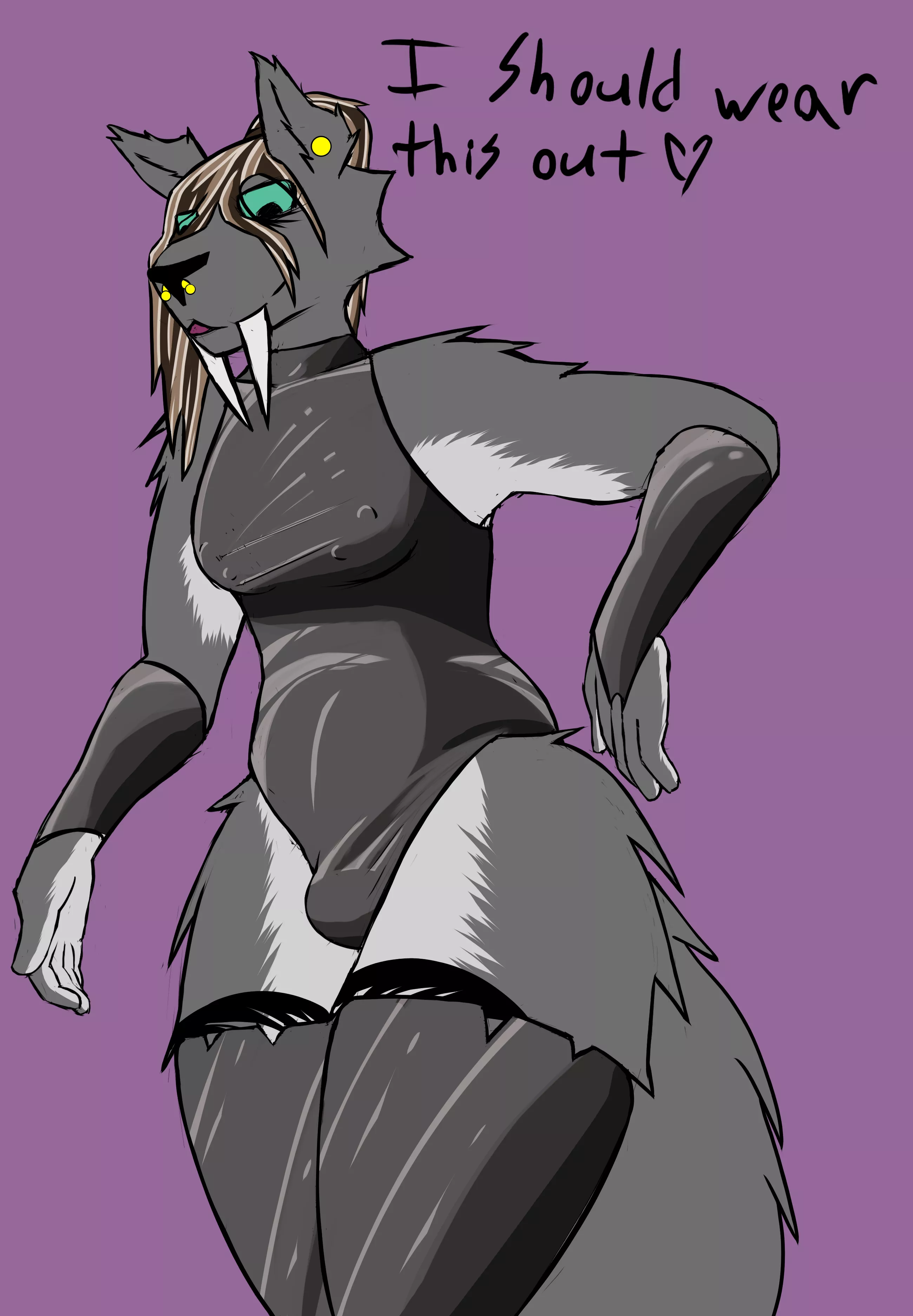 Kinktober/locktober day 11 - Latex  [T] (TrichterNET)