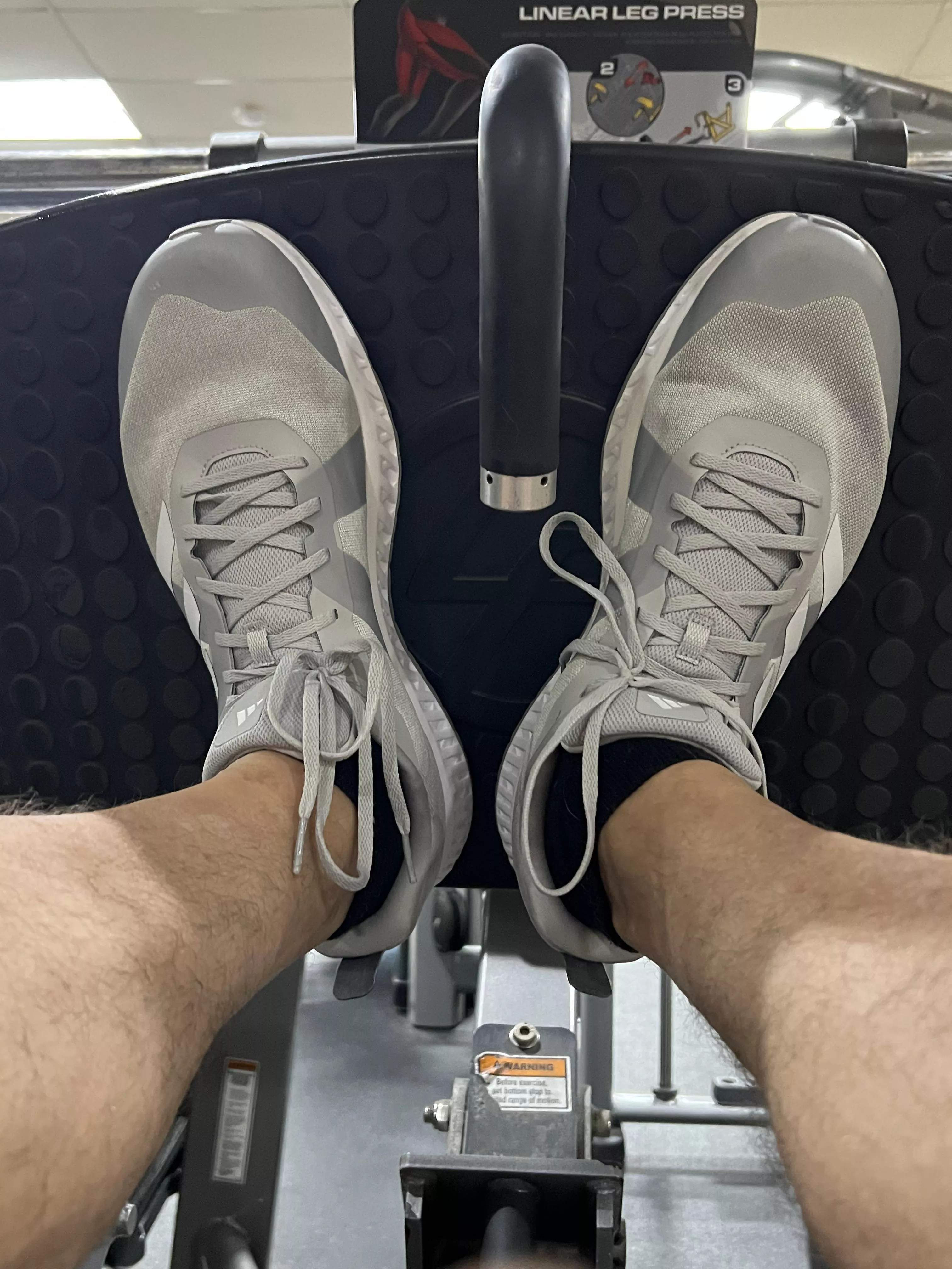Leg day at the gym