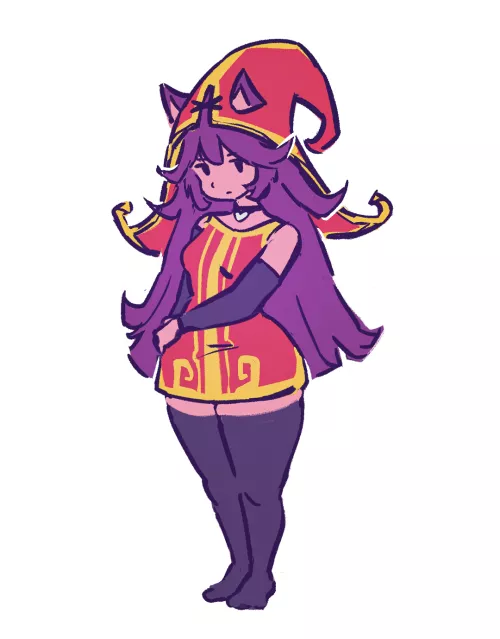 Lulu in thigh highs (SketchySira)