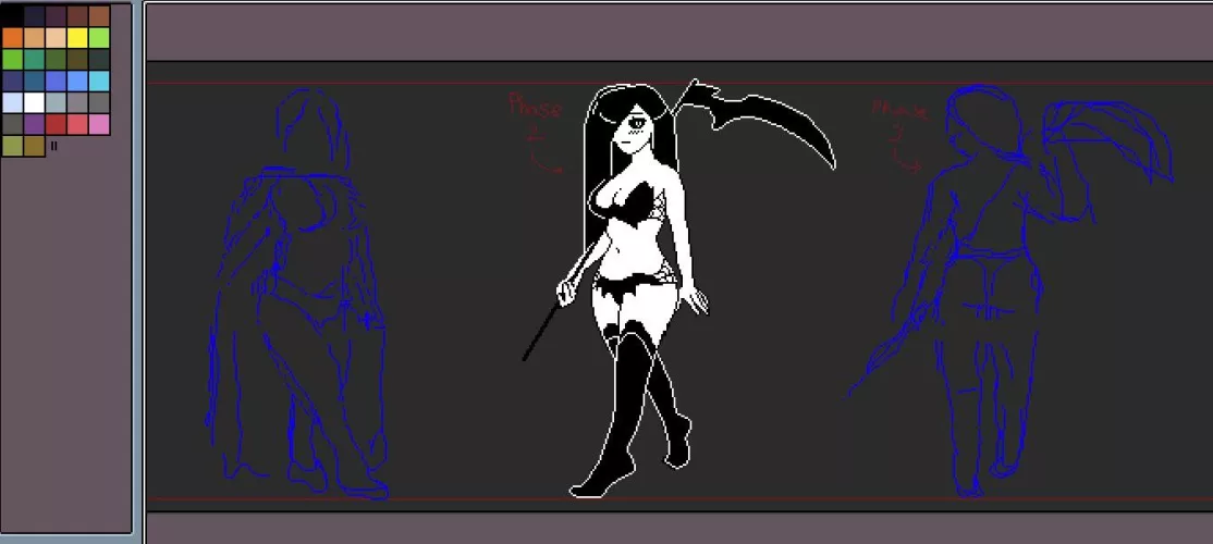 Making an undertale inspired game called “underboob”