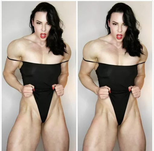 Maria Wattel: World's Tallest female bodybuilder.