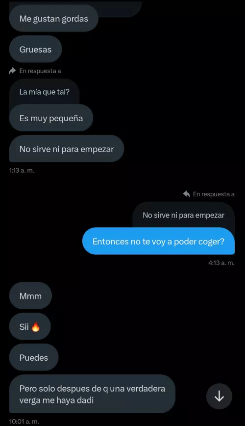 Me gustan las pollas gruesas 