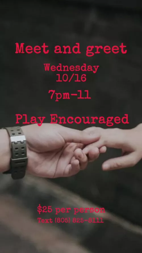 Meet and greet Camarillo Wednesday night