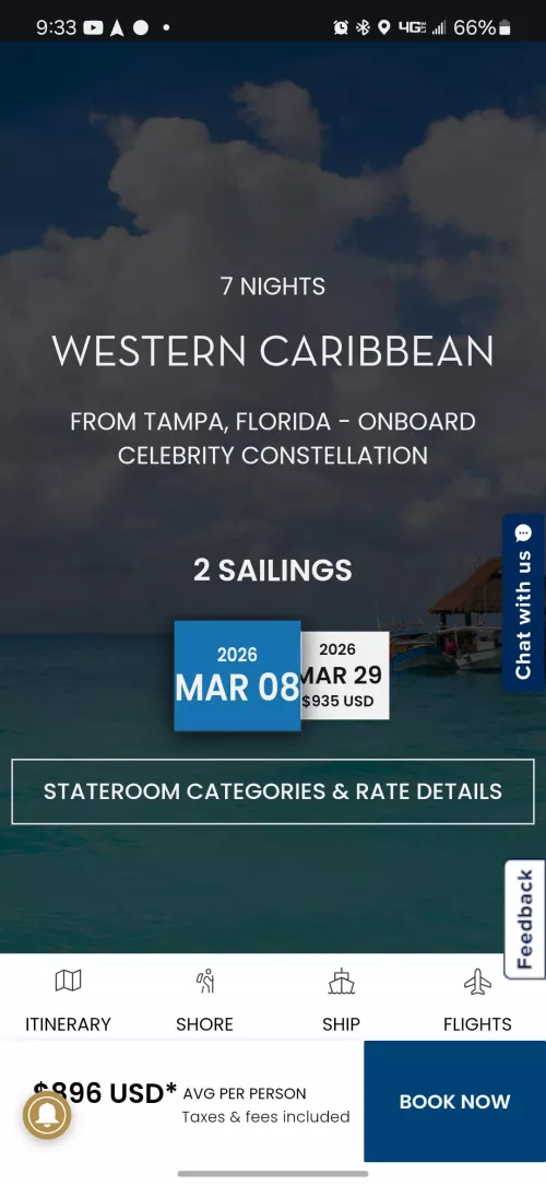 [mf4mf] [mf4f] [mf4m] celebrity constellation mar 6 2026. It's a ways out but we are booked. Is anyone else? 