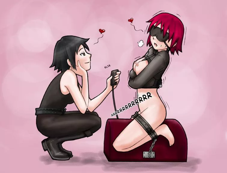 Morning 😊 I was going to give you a break but since you're doing so well I'm just going to leave it on. Have fun 😈🤭❤️