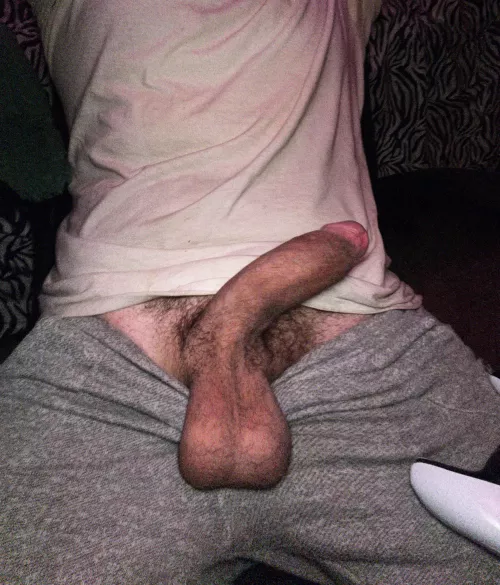 My balls are very sweaty. 