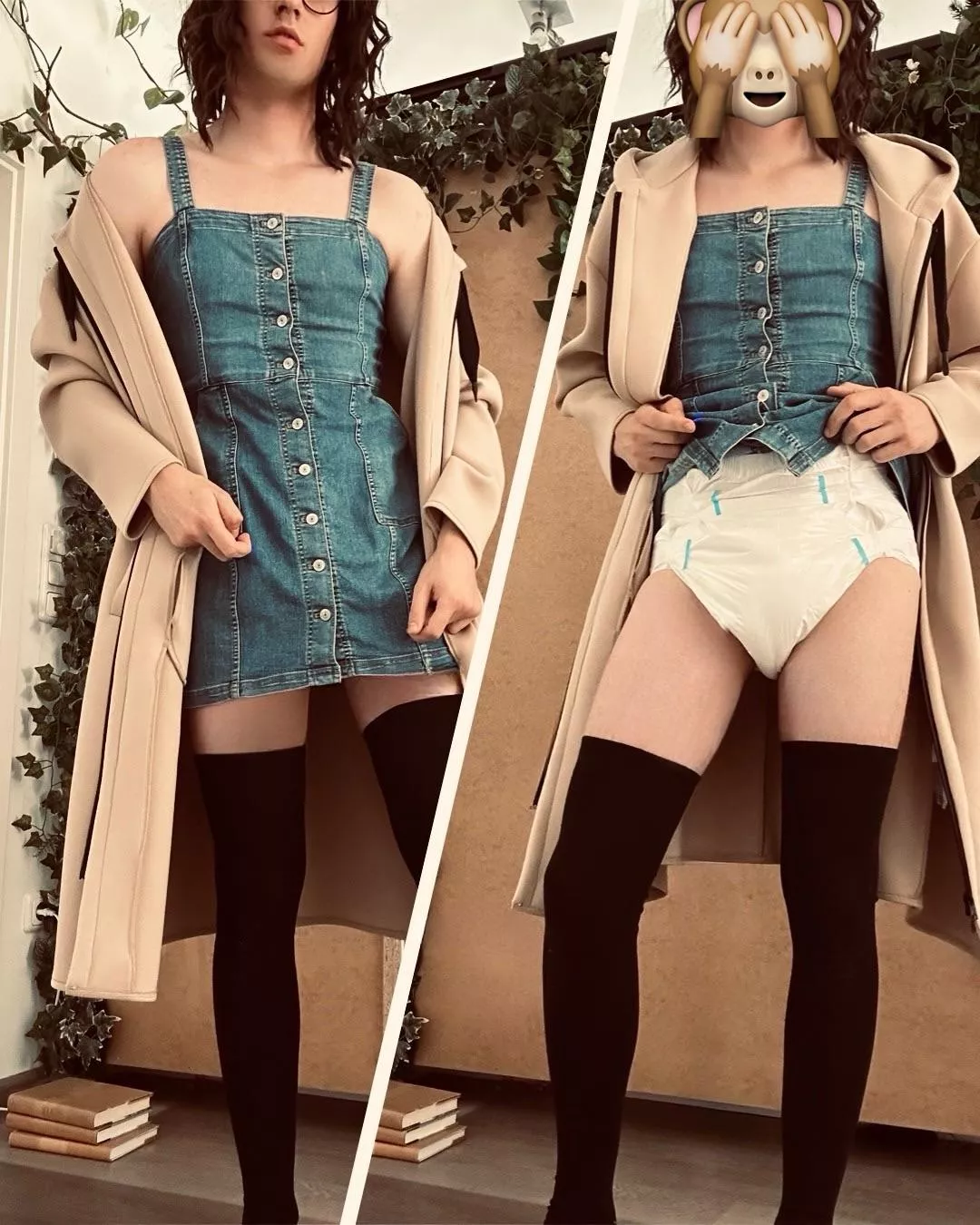 ✨My dry-day outfit for when it’s only wet inside💦👗