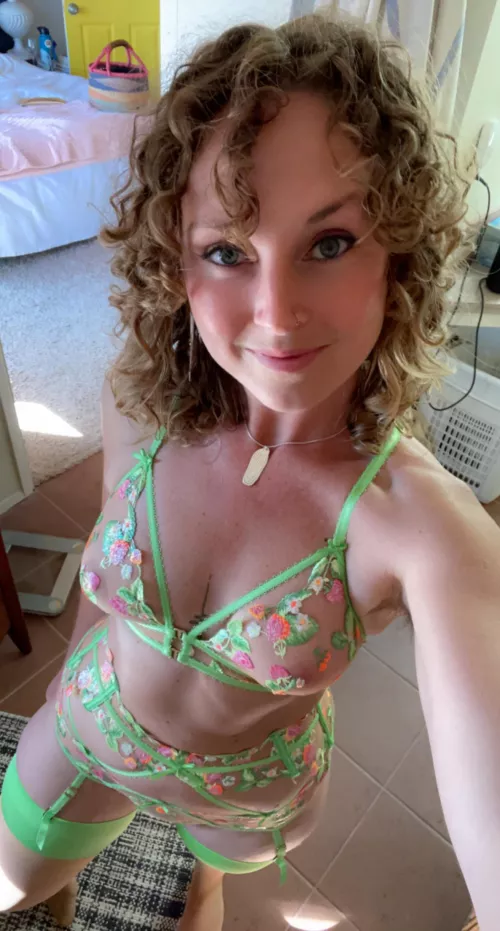 My first ever lingerie set!