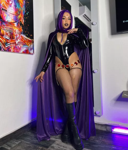 my Raven cosplay, teens titans by girlsasenet