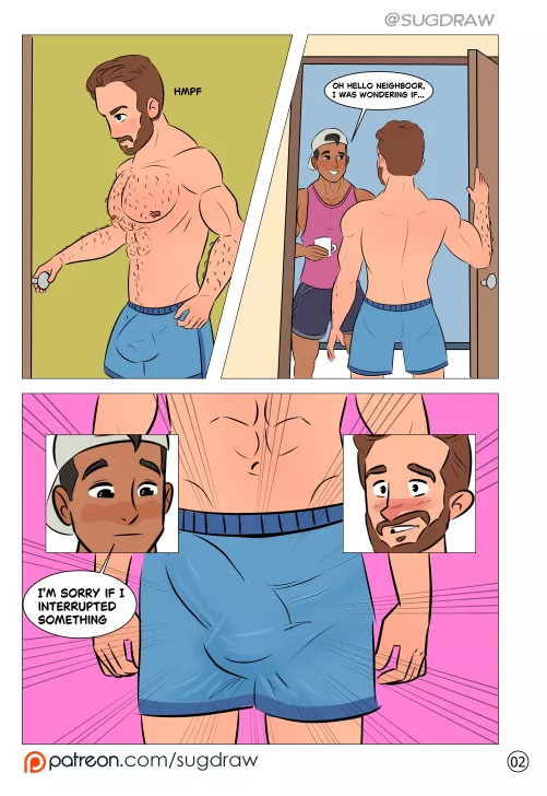 NEIGHBORS - Page 2 (Art by me)