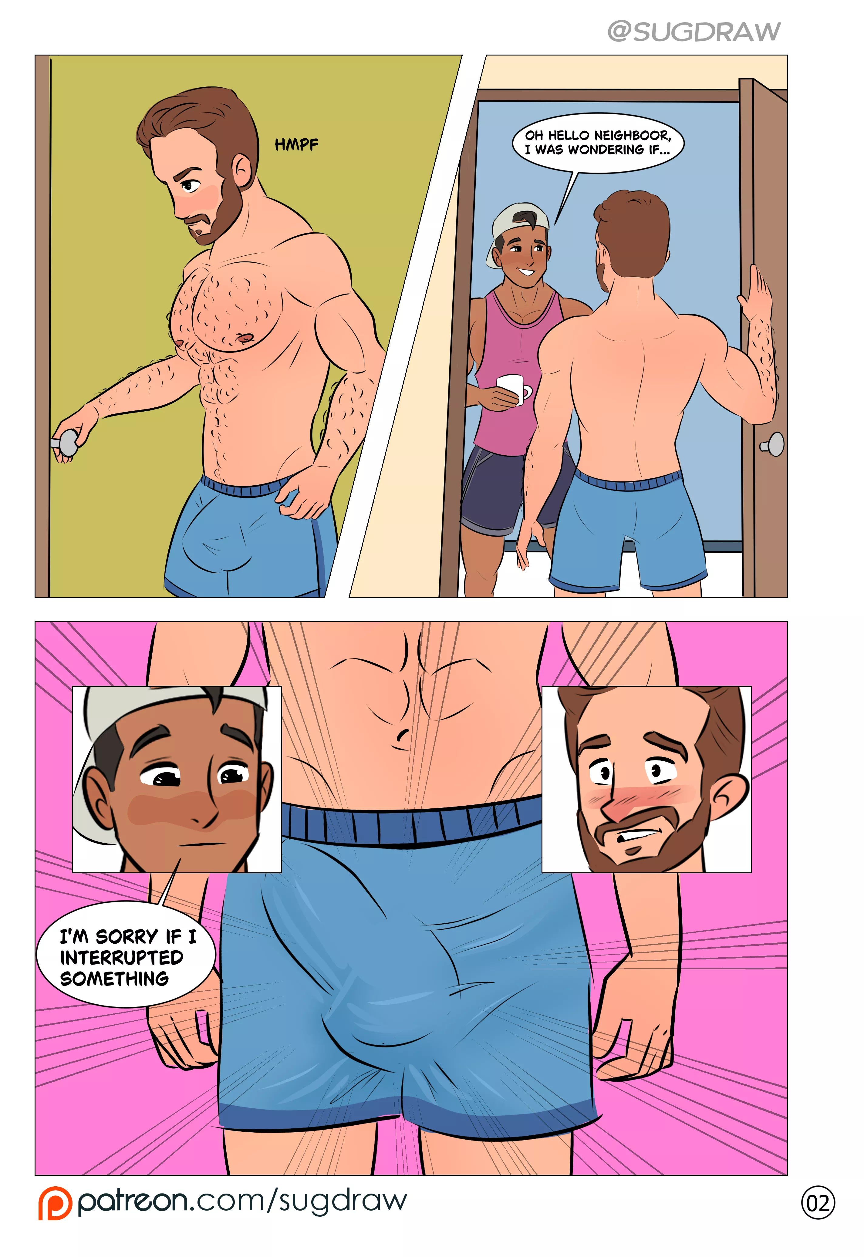 NEIGHBORS - Page 2 (Art by me)