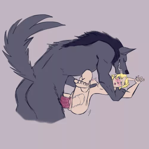 [OC] Kinktober: Werewolf