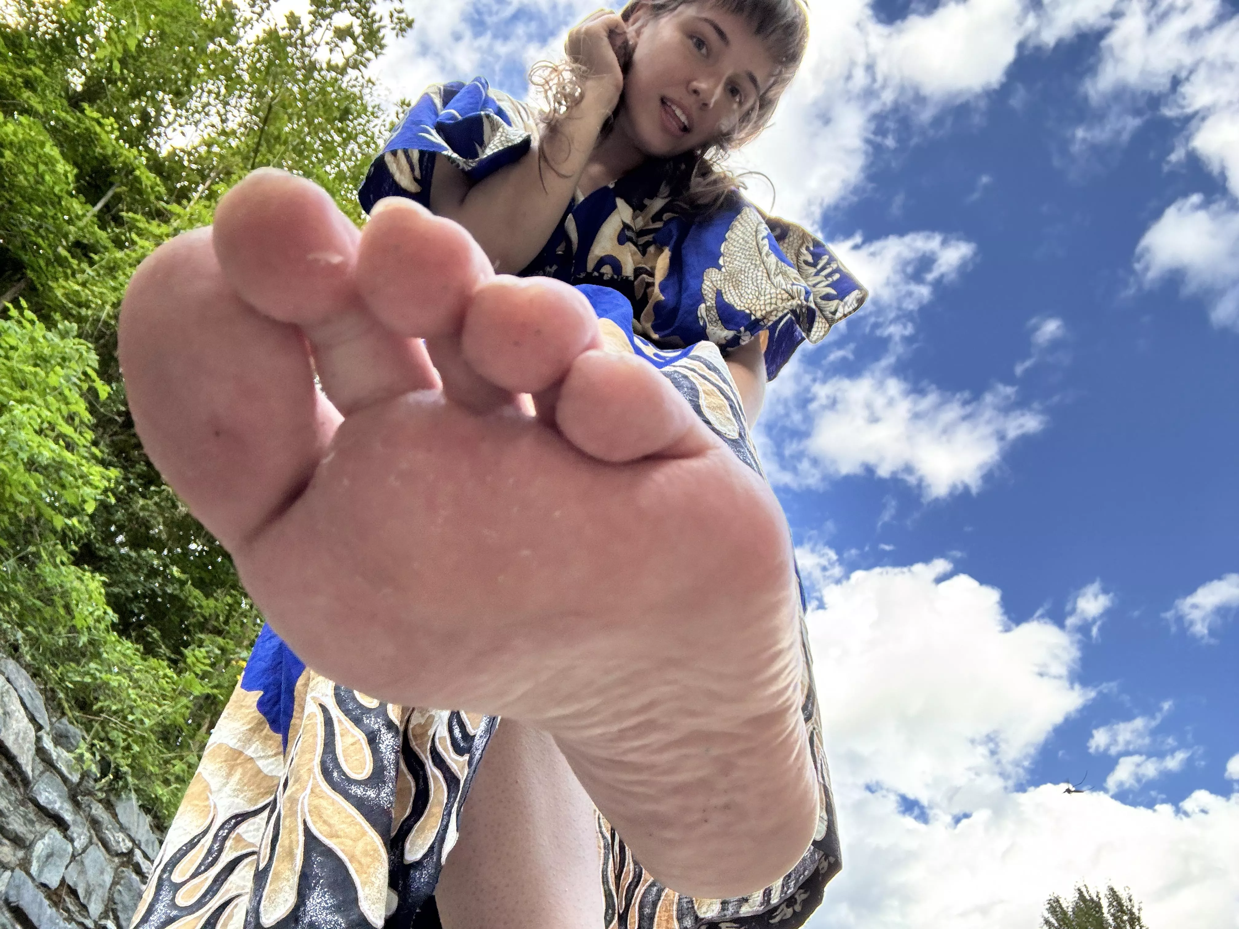 one last word before I step on you