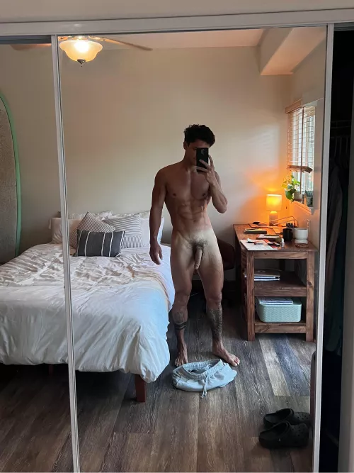 Oops. Looks like I dropped my shorts...