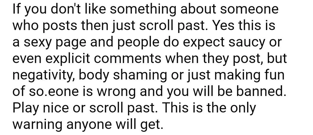 Please read and agree and comments