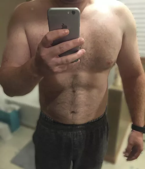 Post-workout dadbod