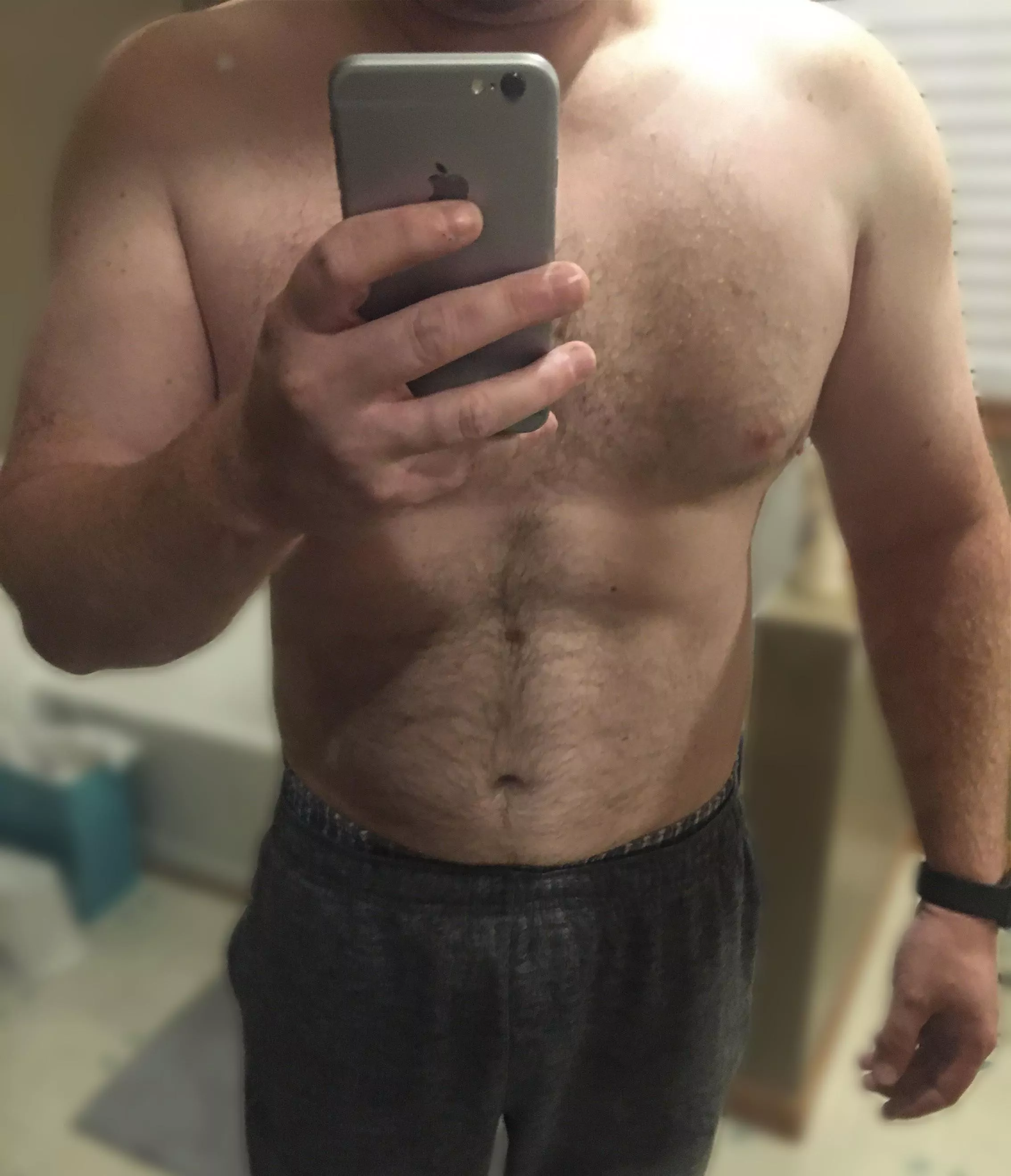 Post-workout dadbod