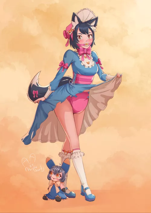 Proud dry kitty (purpleanart)