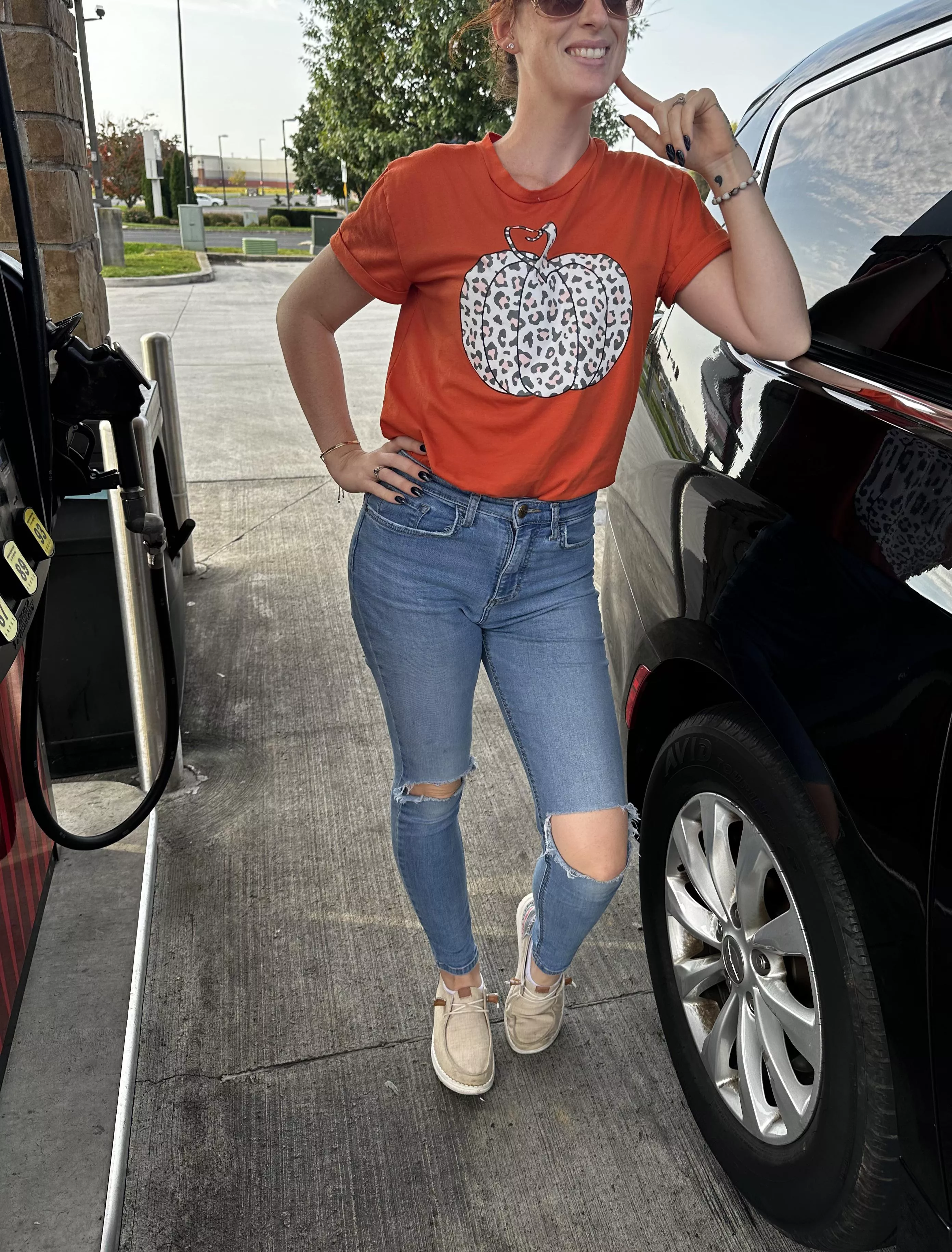 Pumpkin picking today, maybe I’ll get checked out too.. [f]