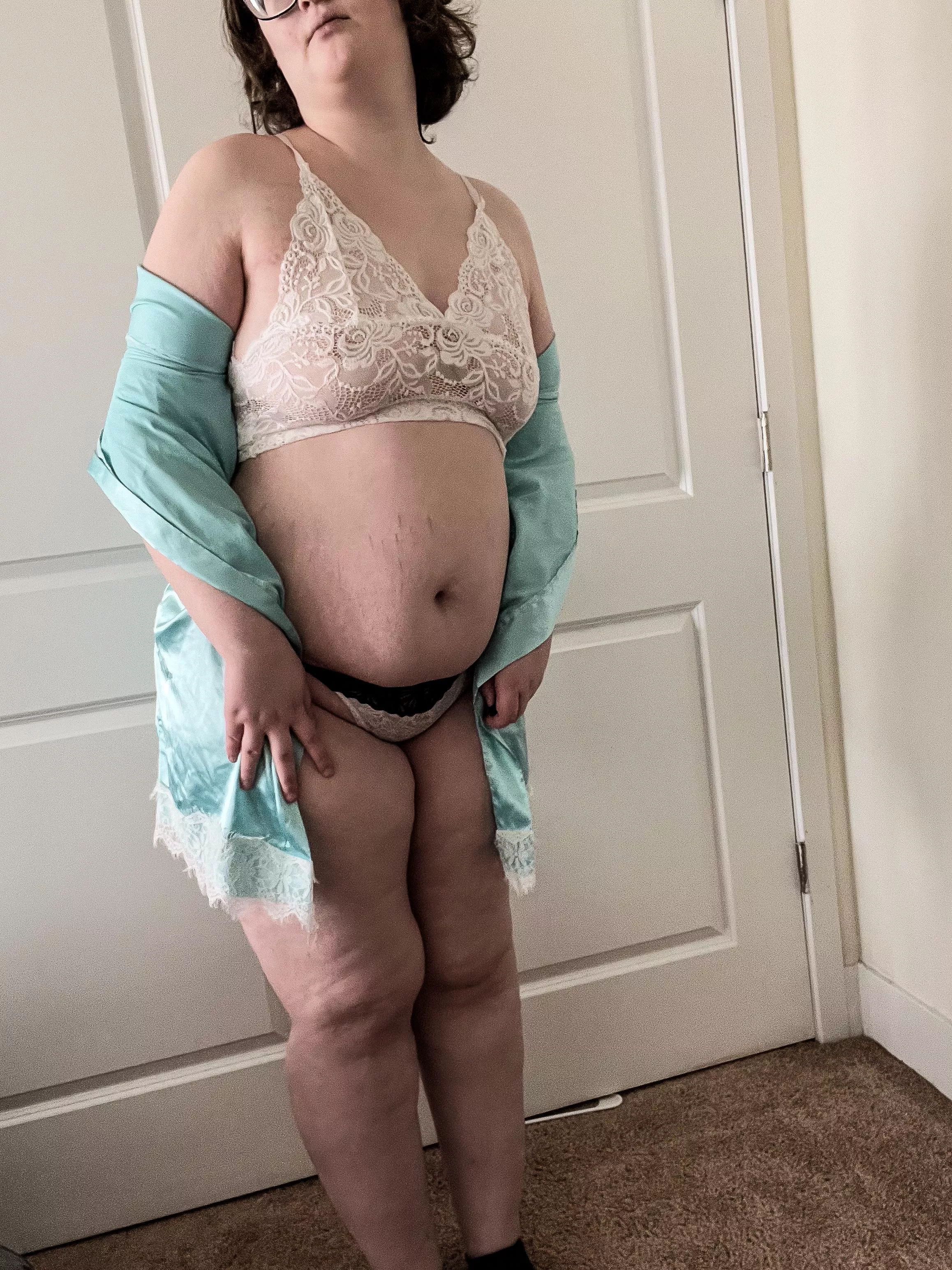 Pure as snow but a little naughty underneath. Who’s ready to see what’s beneath? ☁️❤️