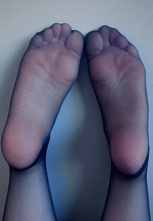 Quivering at the sight of my nylons yet?